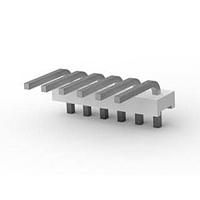 AMP Connectors - TE Connectivity 640385-6 Plug Housing FLAT HEADER R.A. 6P Square post tin