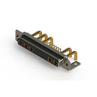 EDAC 630-17W5650-2N4 Mixed Contact D-Sub Connectors Right-angle Power Combo D-Sub Connector