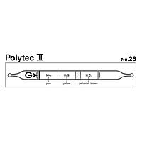 Gastec 26 Polytec-III Qualitative Analysis Polytec tube (NH3,H2S,CnHm)