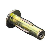 ATLAS AES25P500PBZNR Rivet Nut Atlas Rivet Nut, PLUSTITE, Pre-Bulbed Insert, Open End, Steel, Thread Size - 1/4-20,