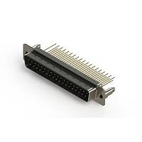 EDAC 627-M37-623-LT5 D-Sub Connectors - Standard Density Vertical Machined D-Sub Connectors