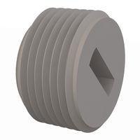 Essentra Components 62NPT07514 Threaded Protection Plug Pipe Plugs, Round, 3/4-14 NPT Thread, .610 Lg