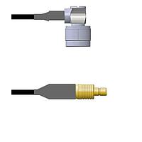 Amphenol Custom Cable Q-2F03P0008008i RF Cable Assemblies N-RP/SMB-SJ RG58 8I