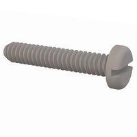 Essentra Components 010440P062 Pan Slotted Pan Slotted Screw, #4-40 Thread, 5/8 Lg