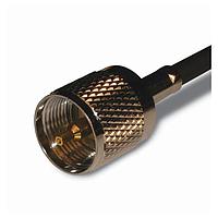 Amphenol RF 182100 Connectors UHF STRT CRIMP PLUG FOR LMR-200, 50 OHM