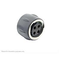 Eaton Souriau-Sunbank UTGX6124S Plugs Plug, without backshell, for 4 female contacts, IP68/69K