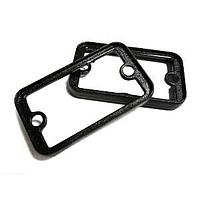 Hammond Manufacturing 1455DBBK Panel, End BlackOpenBezel/Pack2 For 1455D601/801