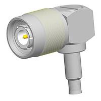Amphenol RF 122407 Connectors TNC R/A CRIMP PLUG 316 DOUBLE BRAID