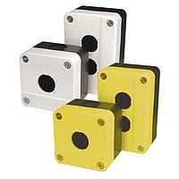 Altech 3-001-R-11 2 Button ENCL 51x68x104 White/Black 2 OP