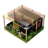 STMicroelectronics STEVAL-IHM028V2 Motor/Motion Controller & Driver 2 kW 3-phase motor control evaluation board featuring the STGIPS20C60 IGBT intel