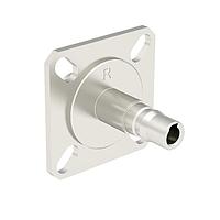 Radiall F725E20100 Square Flange Receptacle EZ-LUX RCPT SQ FLG WITH BOOT