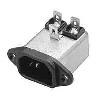 Delta Electronics, Inc. 06GEEG3V AC Power Entry Modules IEC Connector Filter, High Performance, Single, 250VAC, 6A, Screw Mount, N/A-Lug