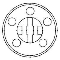 Mallory Sonalert PSR66N08AK Electromagnetic SPEAKER 500HZ 110DB 66X23 METAL STK