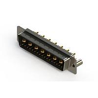 EDAC 627-24W7624-1N3 Mixed Contact D-Sub Connectors Vertical Combo Dsub