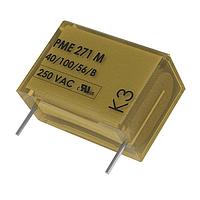 KEMET PME271M522MR19T0 General Purpose AC / DC Metallized Paper Capacitor 275V 0.022uF 20% LS=15.2mm