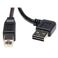 Tripp Lite UR022-003-RA USB 2.0 USB 2.0 UniRvrDevice Cable Right M/M 3'