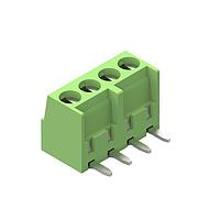 Wurth Elektronik 691243100004 Fixed Terminal Blocks WR-TBL 3.50mm Pitch Rising Cage 4P