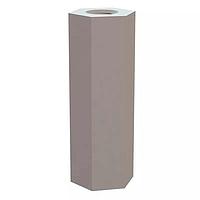 Essentra Components 14HTSP113 Round Hex Threaded Standoff, #2-56 Thread, .563 Spacer