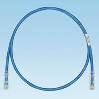 Panduit UTPSP30BUY Cat 6 Copper Patch Cord, Cat 6, Blue UTP Cable