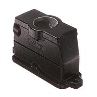 AMP Connectors - TE Connectivity H24BPR-TGHC-M40-EMC-C Hoods Hood Steel Locking Top Entry M40