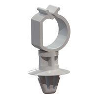 Essentra Components SCCA-5-19 Cable Mounting & Accessories Standoff Cable Clip,Nat,12MM Spacer