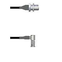Amphenol Custom Cable Q-1U05G0003084i RF Cable Assemblies N-SJB/HDBNC-RP G174 84I