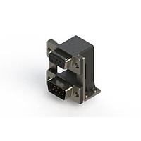 EDAC 664-009-664-050 Dual Port D-Sub Connectors Right-angle Dual Port D-Sub Connector