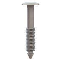 Essentra Components 27XTS2812020 Push-In Fir Tree Rivet, .281 Hole, .810-1.580 Panel