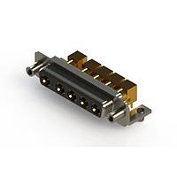 EDAC 630-5W5-640-5N5 Mixed Contact D-Sub Connectors Right-angle Power Combo D-Sub Connector