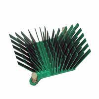 Advanced Thermal Solutions ATS-1040-C2-R0 Component maxiFLOW BGA Heat Sink+Plastic pushPIN, High Performance, Cross-Cut, 40x38x25mm