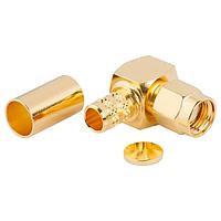 Amphenol RF 132239RP Connectors SMA RA CRMP PLUG RG 8X LMR240 REV POL