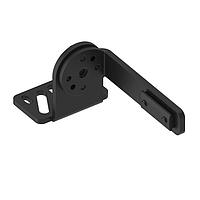 Banner Engineering EZLSA-MBK-20 Brackets EZ-SCREEN LS Accessory Bracket: End Mount; Includes Two Universal Brackets and Hardware; Rotation: 360 degrees in 23 degree increments; 8 GA. Steel, Black Zinc Plated