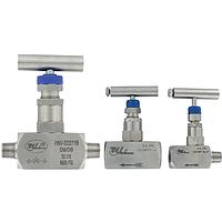 Dwyer HNV-SSS21B Barstock Needle Valves – 316 SS & PTFE – Corrosion-Resistant - 1/8 to 1 in (NPT Male)
