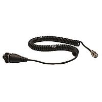 Amphenol Wilcoxon R6WP-2-J88C-10-SC Sensor Cables / Actuator Cables 10' coiled cable, BNC connector to molded 2-socket MIL, with breakaway safety connector