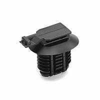 HellermannTyton 151-01296 Connector Clip Connector Clip, 9.017.0mm Hole Dia., PA66HIRHSUV, Black, 3000/carton