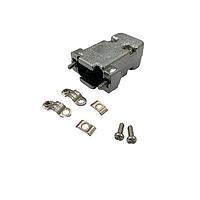 Adam Tech DA15-HD-PN-SS Two Piece Backshell D-SUB 15 WAY METALIZED SHORT SCR