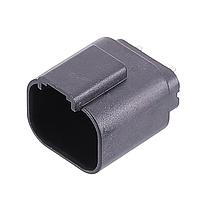 Amphenol SINE Systems AT04-4P-BM04 Connectors AT RCPT 4P (Ni) PCB BRD MNT POTING BK