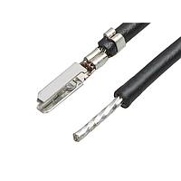 Molex 215711-1104 Discrete Wire Cable Assemblies CLIK-Mate1.5 Lead Sn M-S 300MM 28AWG BK
