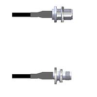 Amphenol Custom Cable Q-2604S000M012i RF Cable Assemblies N-SJB/TNC-SJB LMR24 12I