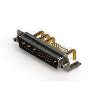 EDAC 629-36W4250-3N5 Mixed Contact D-Sub Connectors Right-angle Power Combo D-Sub Connector