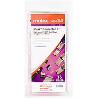 Molex 76650-0006 I/O Cables iPass CONNECTOR KIT RA SMT 26P CONN 16PC