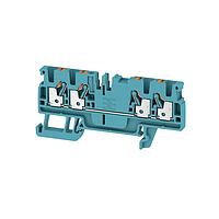 Weidmuller 1521700000 Feed Through Terminal Block A4C 2.5 BL
