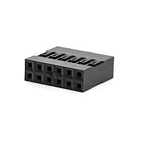 Amphenol FCI 65043-031ELF Receptacle Housing MINI LATCH HSG .100CC-DB-L ROW