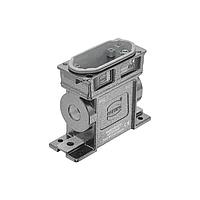 HARTING 19405101273 Housings 10B HPR Surface Mount Housing, Screw Locking, Side Entry, 2xM40