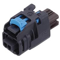 Aptiv 35023594 Automotive Connectors 2 way Female GTS SensoMate Series Black CONN