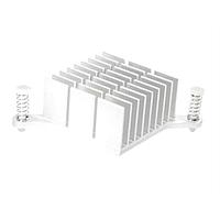 Same Sky (formerly CUI Devices) HSB42-353519P BGA Heat Sink heat sink, BGA, 35 x 35 x 19 mm, 2 push pins w/ flange