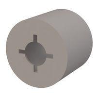 Essentra Components 13SPRT096 Self Retaining Round Spacer, Retaining, #10 Screw, .438 Spacer