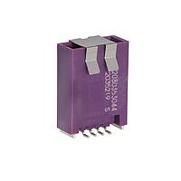 Molex 208035-2044 Headers ConnTAK50 Hdr Sgl Row Vert Surface Mount 4 CKT Key D Violet