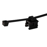 HellermannTyton 156-00590 Serrated, Inside T50REC19 BLK UV TIE&HIRHS MNT