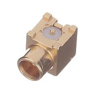 Radiall R213664800 PCB Receptacles MCX / RIGHT ANGLE JACK RECEPTACLE FOR PCB SMT TYPE - REEL OF 100